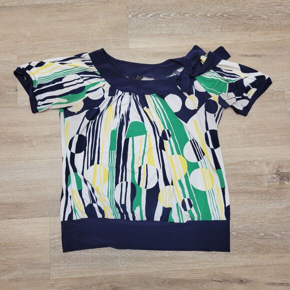 Layne Bryant Top, Tie Side, Banded Bottom Size 14/16 - Picture 2 of 6